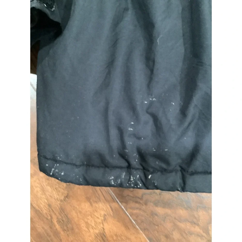 The North Face Jacket Boy's Large Black Goose Down Hyvent Hiking Windproof